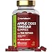 Produktbild Apfelessig Gummies | Mit der Essigmutter & Ingwer Extrakt | 60 vegane Gummibärchen mit Apfelgeschmack | Apple Cider Vinegar Vegane Weichgummis | Horbaach