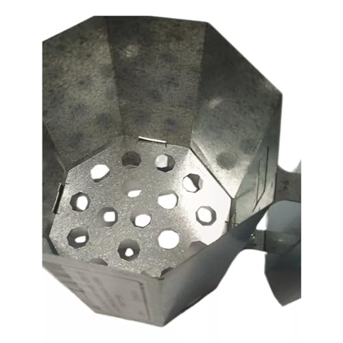 Caneca De Carvão Artmill Para Churrasco Acendedor Em Inox