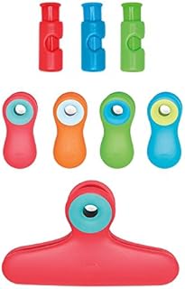 OXO 13173700 Good Grips 8 Piece Clip Set, Plastic, Assorted