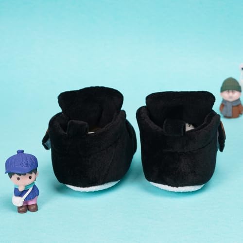 Image of Neska Moda Baby Boys & Baby Girls 6 to 12 Months Velvet Booties