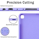 XCHYTECHER Keyboard Case for Amazon Fire HD 10/10 Plus 10.1 inch, Detachable Keyboard with Type-C Charging Port Cover (Purple+Purple) - Image 6