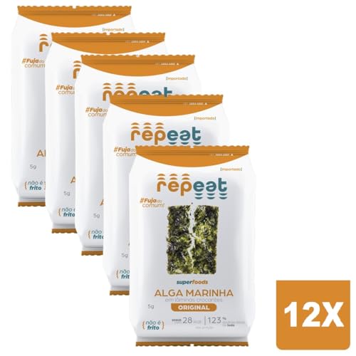 Kit 12 Snack Alga Tradicional Repeat
