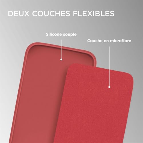 Coque silicone iPhone X protection souple double couche - 3