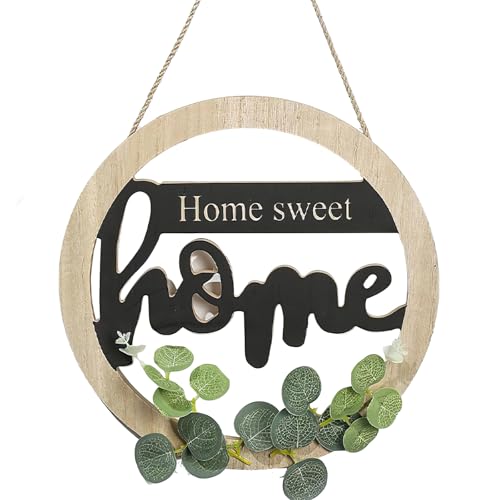 Wooden Wall Sign Decor - Farmhouse Entryway Wall Hanging for