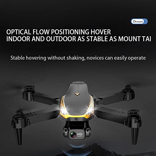 S31 Drone With Dual Hd Cameras, Foldable Remote Control Toys Gifts For Teens Adults With Altitude Hold Headless Mode One Key Start Speed Adjust Trajectory Flight With Storage Bag #TOP1