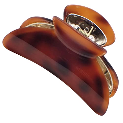 Topkids Accessories 9cm Glossy Acrylic Detailed Hair Clamp, Hair Clips for Women Clamp Claw Clips for Women & Girls - Image 3