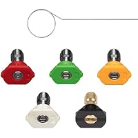 5-Piece Westinghouse Universal Spray Nozzle Kit for Pressure Washers only