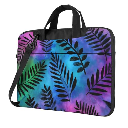 Bolso para portátil Tropical Leaves 13 pulgadas impermeable miniatura 1