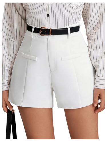 SweatyRocks Women's Wide Leg High Waisted Summer Casual Shorts Office