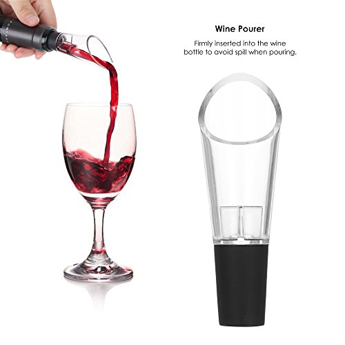 Kiboule 4 pçs/conjunto abridor de garrafa de vinho abridor de garrafa de vinho de pressão de ar 4 pe