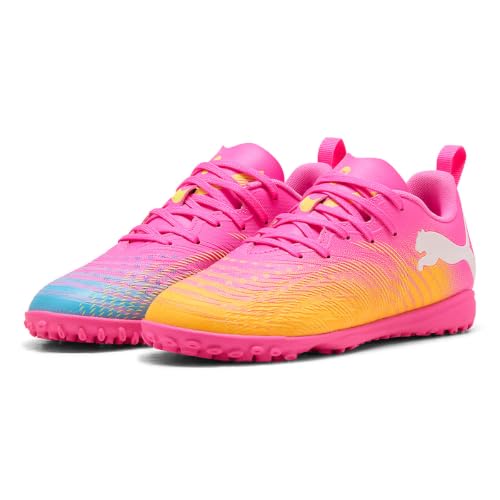 Botas de fútbol PUMA Future 9 Play TT JR rosa para césped artificial infantil 2
