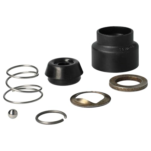 vhbw guaina protettiva per mandrino per punte da trapano compatibile con Bosch GBH 24 VR, GBH 24 VRE martello perforatore, trapano, nero/argento