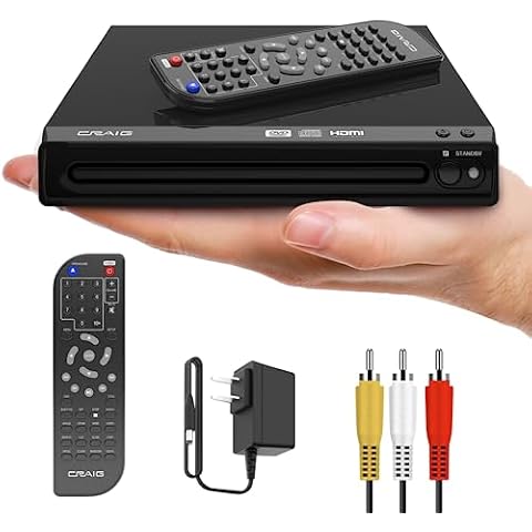 Craig CVD401A Compact HDMI DVD Player Cover