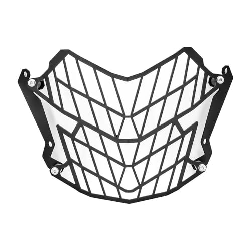 Grille phare moto Tenere 700 protection noire pour les modèles 2019 à 2024