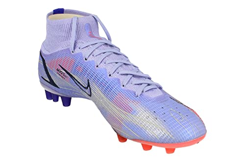 Nike Superfly 8 Elite Km Ag Mens Football Boots Dj3973 Sneakers Shoes (Uk 11 Us 12 Eu 46, Light Thistle Metallic Silver 506) #TOP26