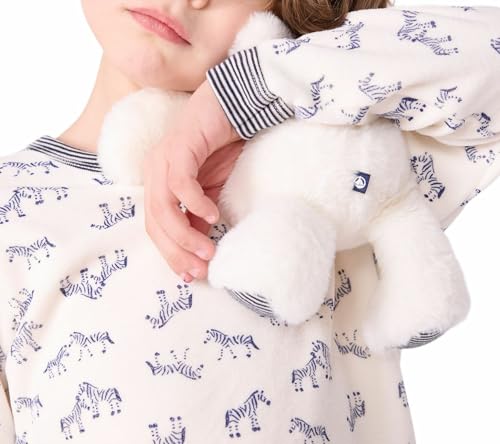Pigiama in ciniglia con zebre stampate bambino - 7