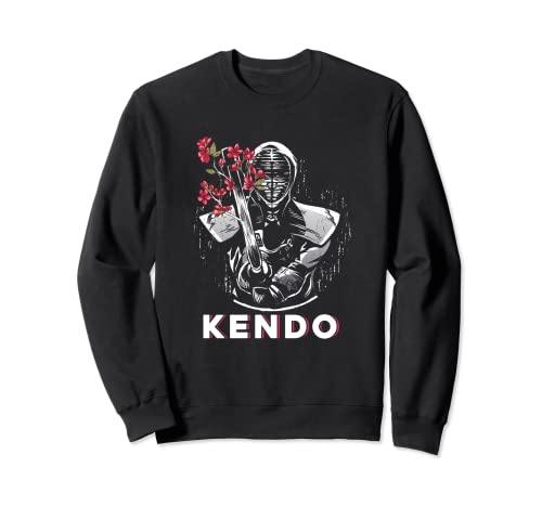 Kendo Espada Katana Flor Japón Artes Marciales Samurai Ninja Sudadera