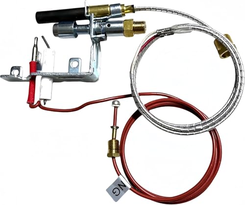 Duheri 14D0473 Gas Fireplace Pilot,ODS Pilot Assembly with New Thermocouple