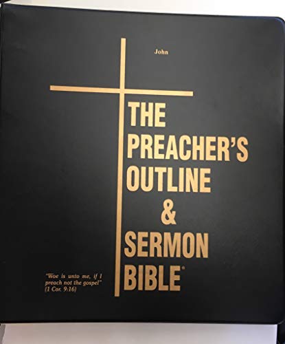 Preacher's Outline & Sermon Bible-KJV-John 1574070304 Book Cover