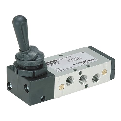 Parker Hannifin P2LAX69111 Manual Air Control Valve, 4-Way, 1/8in NPT