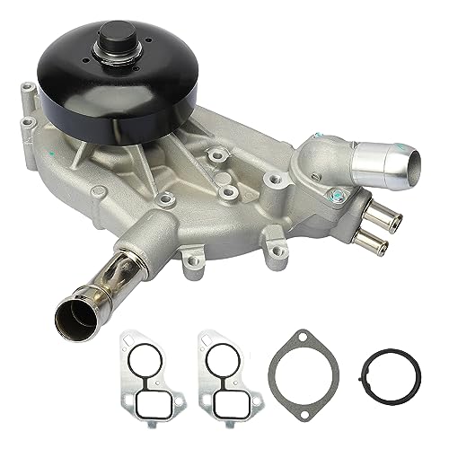 IRONTEK 19195104 Engine Water Pump Fit for GMC 05-06 Envoy, for Cadillac 02-06 Escalade, for Chevrolet (06 Trailblazer/ 99-06 Silverado 1500)# 12445113 19256261