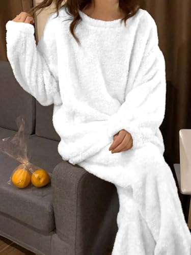 Image of KOTTY Women's Winter Coral Tracksuit - Cozy Two-Piece Coord Set for Stylish Comfort, Warmth, and Relaxed Winter Lounging