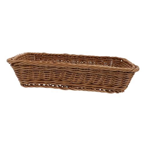 Alipis 1 Cesta De Almacenamiento para Pan Frutas Plantas Tapas Cestas para Estantes Cestas para Frutos Rojos Cuencos Cesta Tejida A Mano Cesta para Aperitivos Frutas Tejido De
