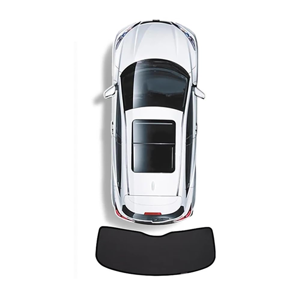 Auto-Sonnenschutz für Kia PICANTO Morning 2011-2017, Seitenfenster-Sonnenschutz, Sichtschutz, Sonnenschutz, Windschutzscheiben-Isolierung + reflektierende Schicht,1pcs-Rear-Windshield
