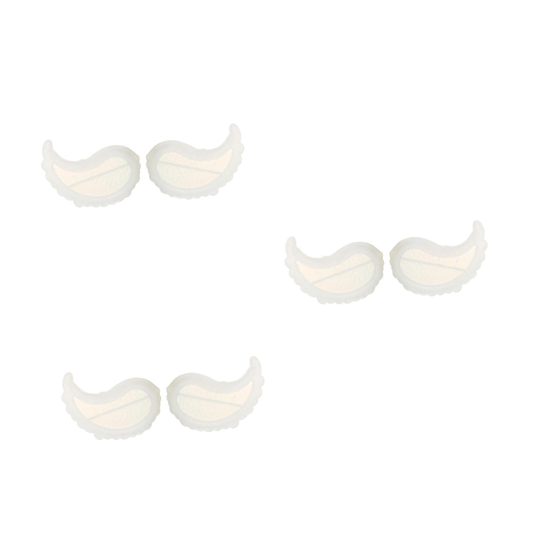 Angoily 3 Pares Molde de Silicona para Joyería con Diseño de Alas de Ángel para Creaciones Manualidades Diy
