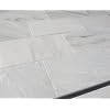 3x6 White Carrara Honed Finish Subway Marble Tile Backsplash Wall
