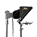 Ikan Elite Tablet Teleprompter for Light Stands, Supports Ipad, Android, and Windows Tablets, Foldable Glass Frame (PT-Elite-LS) - Black