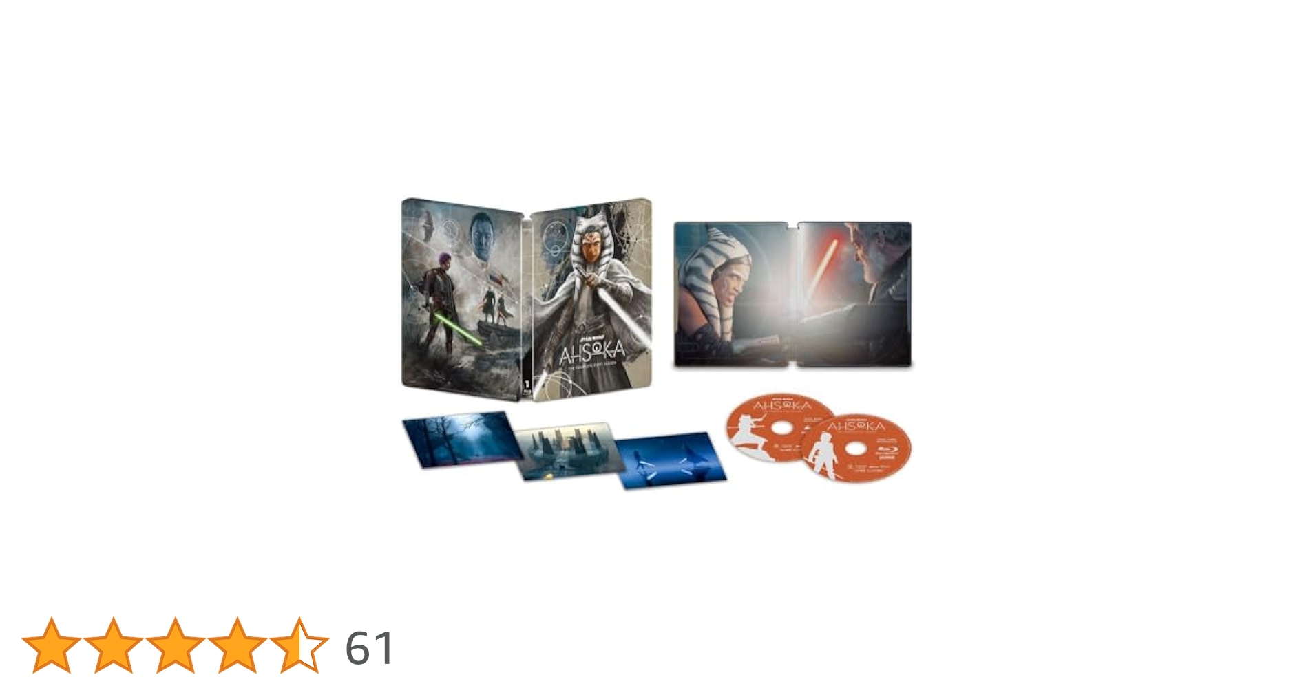 スター・ウォーズ:アソーカ Blu-ray コレクターズ・エディション スチー… スター・ウォーズ：アソーカ』4K UHD/ブルーレイ コレクターズ