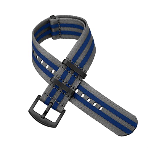 Bracelet NATO 20mm nylon anti-transpiration pour Omega Seamaster