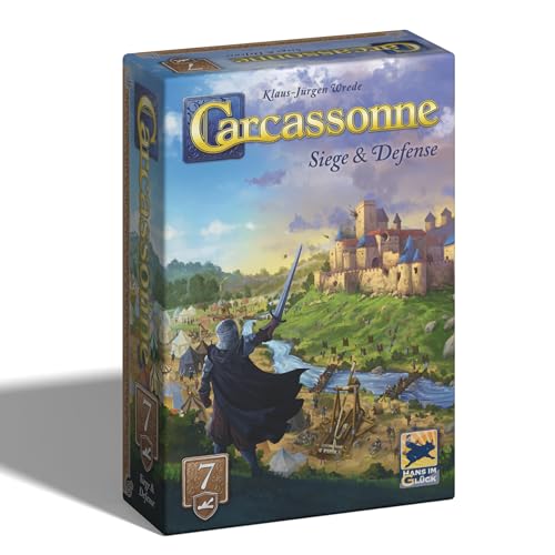 Hans Im Gluck Carcassonne Siege & Defense Board Game Expansion - Add Fortresses, Catapults & New...