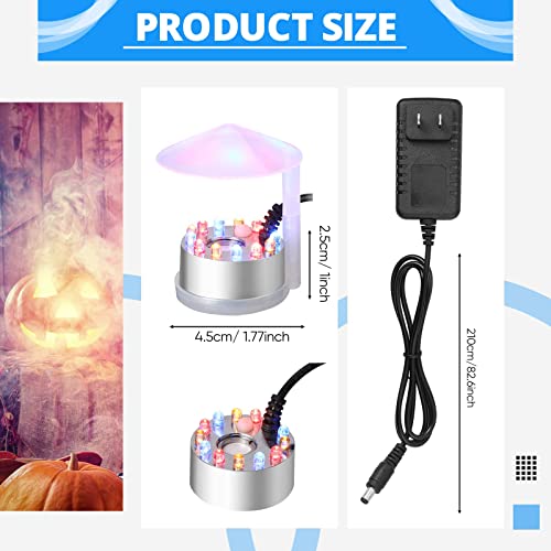 Yaomiao YAOMIAO-PARTY MIST MAKER-787 2 Sets Halloween Party Mist Maker Ultrasonic Mist Maker Fogger thumb #1