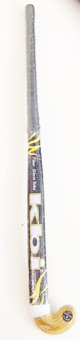 KBI Solid Wooden Triple Fibre Hockey Sticks for Men and Women Best for Professional, Practice and Beginner Level