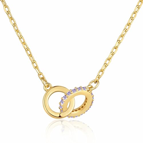 CIOMY �S�[���h�a���΃l�b�N���X �����p �ϐF���Ȃ� ��i�ȃg�����f�B��14K�S�[���h���b�L �L���[�r�b�N�W���R�j�A �G�������h�`���[�� �a���� �`���[�J�[�l�b�N���X �����ւ̒a�����v���[���g, �^�J, �L���[�r�b�N�W���R�j�A