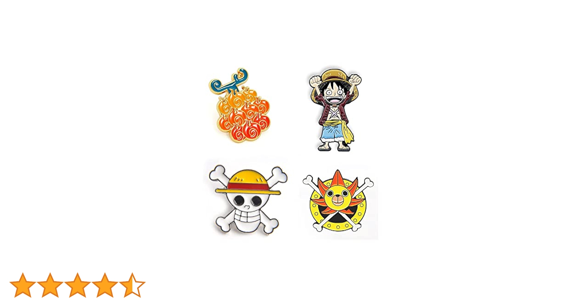 ONE PIECE ワンピース　モンキー.D.ルフィ　メタルバッジ　髑髏　ドクロ ONE PIECE ワンピース モンキー.D.ルフィ メタルバッジ 髑髏