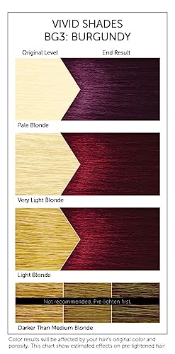 Bigen Semi-Permanent Haircolor #Bg3 Burgundy 3 Ounce 3 Pack miniatura 5