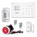 GSM 3G Alarm System Kit - KERUI G183 Wireless WCDMA DIY Home and Business Security Burglar Alarm System Auto Dial Easy to Install,APP Control by Text,not support wifi and/or Landline