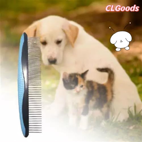 Image of Pet Grooming Comb Set, Pet Dematting Comb,Dogs Comb, Cats Comb, Blue