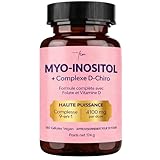 Myo Inositol et D Chiro Inositol SOPK 4100MG Gélules Véganes – Fonction Métabolique, Équilibre Hormonal et Bien Être Psychologique – 9 en 1, Folate 5 MTHF, Chrome, Zinc, Vitamine B6, B12 & D3