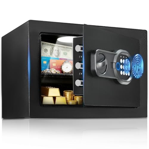 GTPLAYER Biometric Safe with Fingerprint Lock