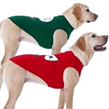 IECOii Camisas para perros grandes y niñas, ropa de verano para perros grandes, camisetas divertidas para perros sin mangas, chaleco sin mangas, camisetas para perros labrador, golden retriever,