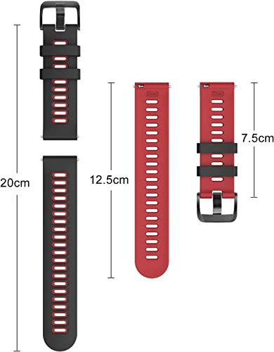 Image of Zitel Band Compatible with Huawei Watch GT 6 Pro /GT 6 46mm, GT 5 / GT 5 Pro 46mm, GT 4 46 mm, GT 3 / GT 3 Pro, GT /GT 2, GT 2 Pro /GT 2e, Watch 4 /4 Pro, 3 /3 Pro - 22mm Sports Straps