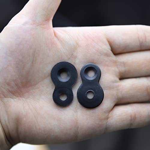 48 Pcs Figure 8 Fastener Steel Table Top Fastener Heavy Duty Hardware Desk Top Fastener For Wood,12 Gauge Steel,Table Top Connector Bracket Desk Top Fasteners Clip,Black #TOP4