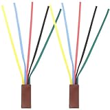 UKCOCO 2 Stück Bunte Lesezeichenbänder aus Leder und Polyester Glatte Bibel Lesezeichen für Bücher Lehrbücher Wiederverwendbar und Vielseitig Einsetzbar