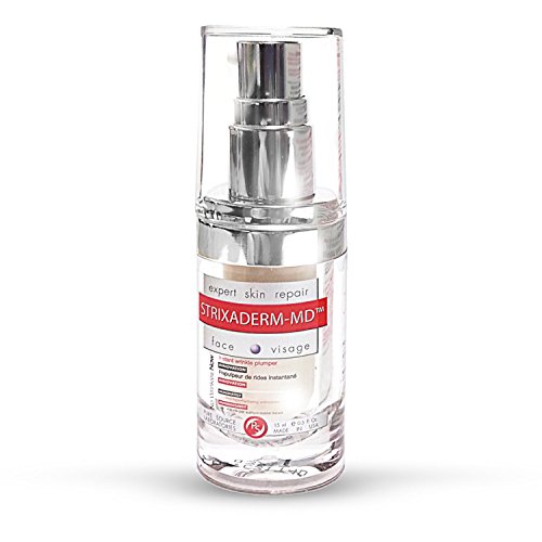 No Wrinkles Now! | Instant 24h Wrinkle Filler & Anti Aging Serum – with Antioxidants & Peptides | Strixaderm MD (15 ml)