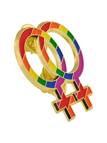 Image of PinMart Gay Pride LGBT Enamel Lapel Pin
