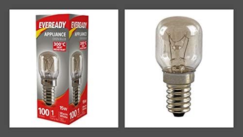 2 X 15w Universal 300c OVEN COOKER APPLIANCE Bulb Lamp SES E14 Light Bulbs 240V